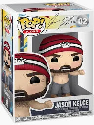NFL Jason Kelce 82 shirtless Exclusive  Funko Pop Vinyl Figure (Sports)