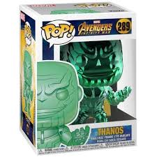 Infinity War Thanos Green Chrome Funko Pop vinyl Figure