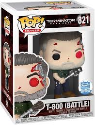 Terminator Dark Fate T-800 battle exclusive 821 Funko Pop! Vinyl Figure movie