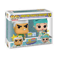 Fairly Odd Parents Jorgen Von Strangle & Tooth Fairy 2-Pack Funko Pop vinyl figure Cartoon