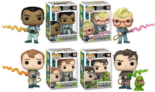 COMPLETE SET Bundle The Real Ghostbusters Funko Pop! Vinyl figure cartoon
