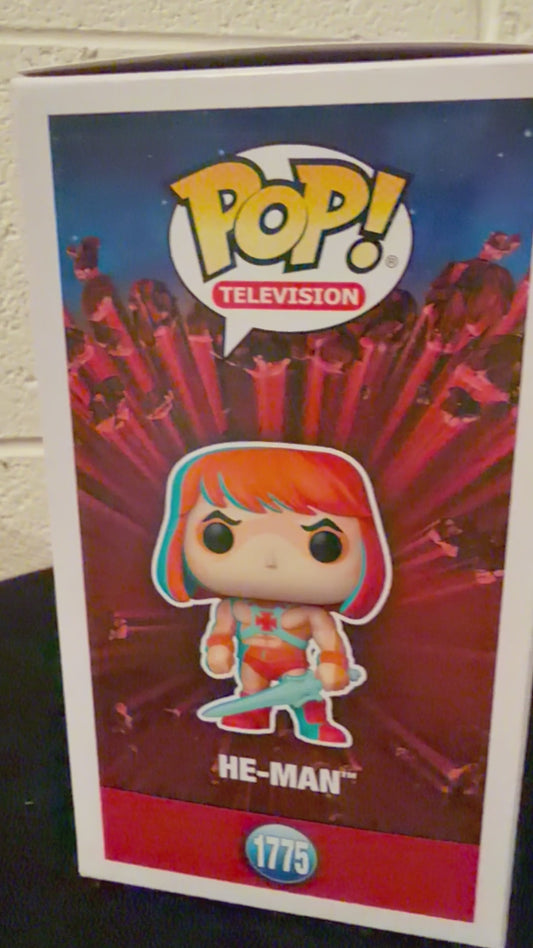 Gambee MOTU ROBERT LAMB artwork He-Man POWER 1775 v1 FUNKO POP COA