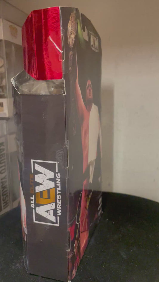 Gambee Samoa Joe AEW signed POP COA