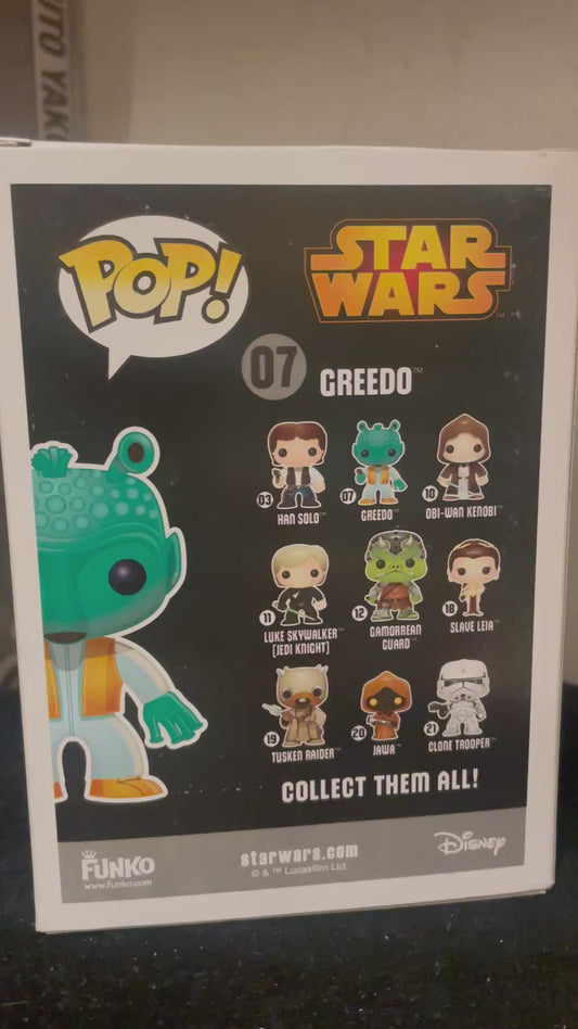 Gambee Greedo Paul Blake signed POP COA