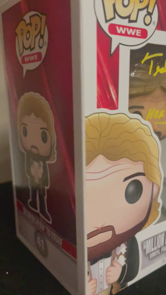 Gambee WWE Ted Dibiase Signed  FUNKO POP COA