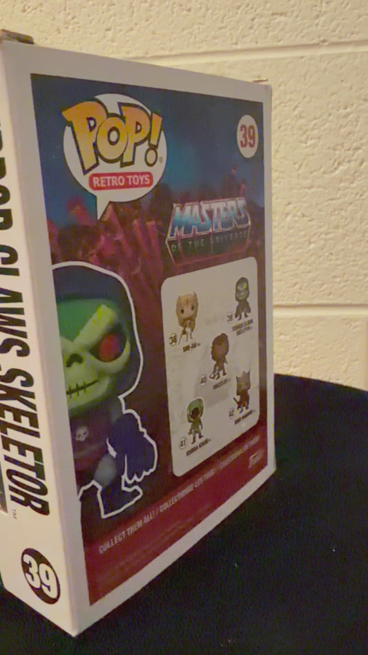 Gambee MOTU ROBERT LAMB artwork Terror Claws Skeletor FUNKO POP COA