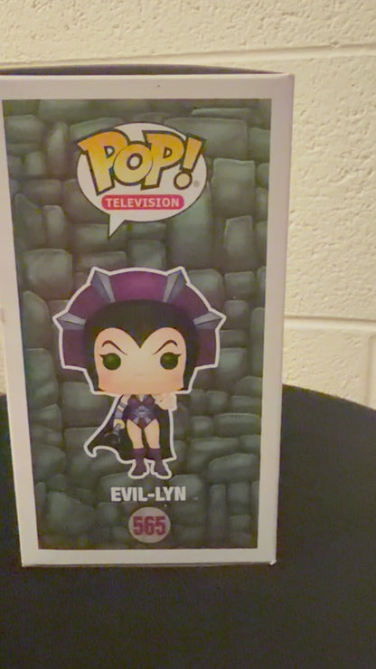 Gambee MOTU ROBERT LAMB artwork Evil Lyn v2 FUNKO POP COA