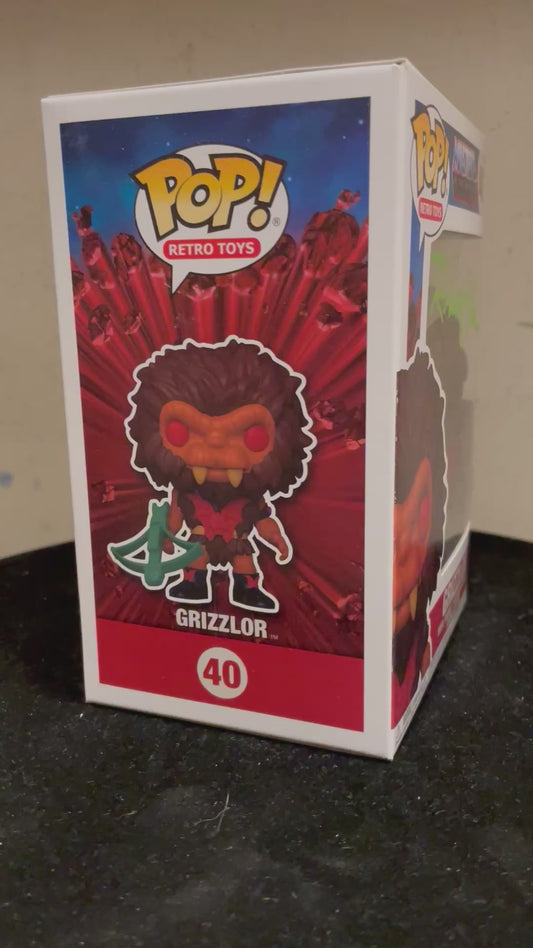 Gambee MOTU ROBERT LAMB artwork Grizzlor FUNKO POP COA