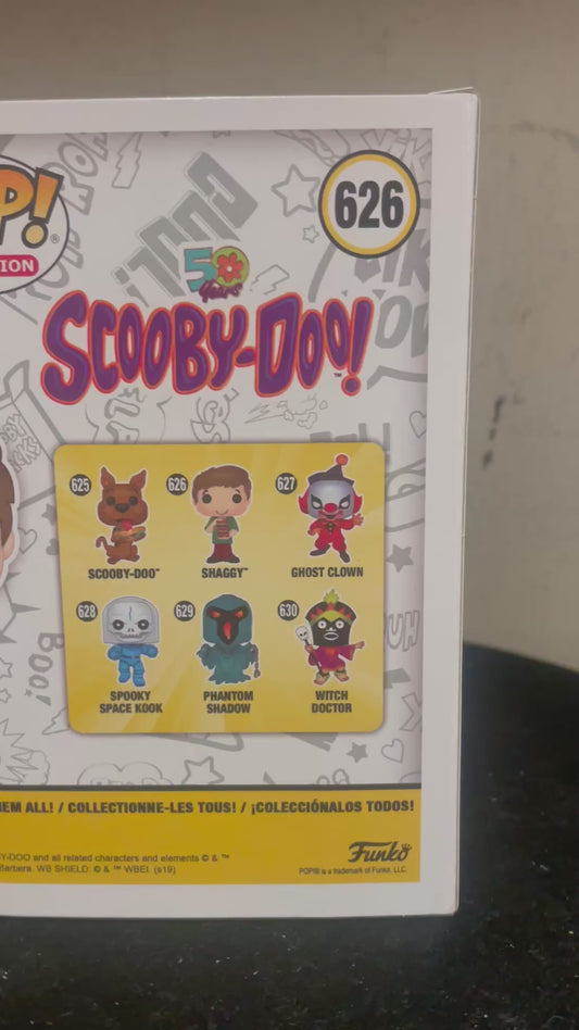 Gambee Shaggy from Scooby Doo Scott Innes signed FUNKO POP COA