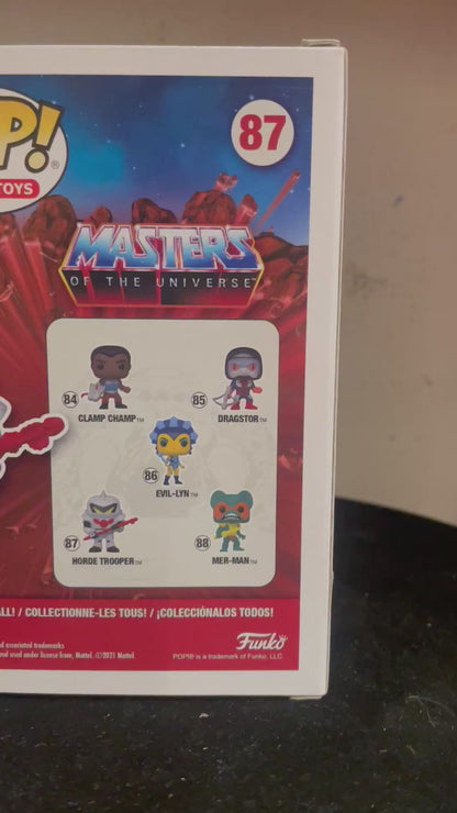 Gambee MOTU ROBERT LAMB artwork Horde Trooper FUNKO POP COA
