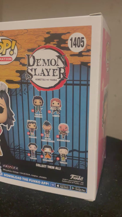 Gambee demon slayer Makomo Ryan Bartley signed funko POP COA duel