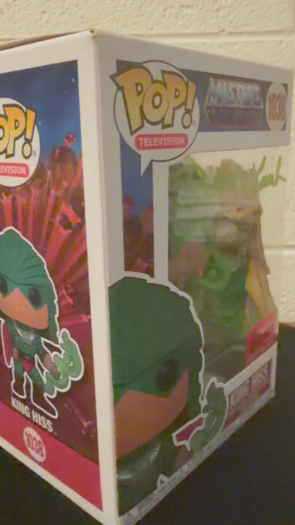 Gambee MOTU ROBERT LAMB artwork king hiss exclusive v1 FUNKO POP COA