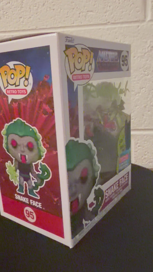 Gambee MOTU ROBERT LAMB artwork Snake Face exclusive v1 FUNKO POP COA