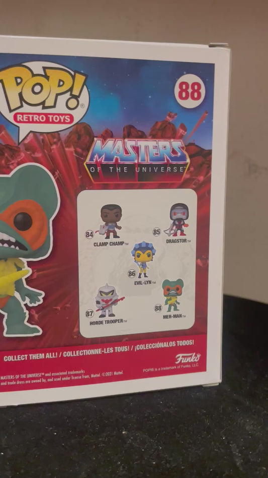 Gambee MOTU ROBERT LAMB artwork Merman  FUNKO POP COA