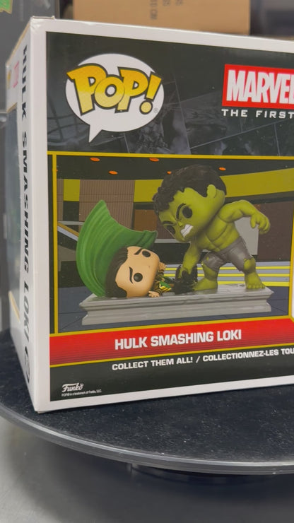 Hulk Smashing Loki exclusive movie moments 362 Funko Pop! Vinyl figure