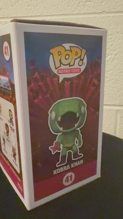 Gambee MOTU ROBERT LAMB artwork Kobra Khan v1 FUNKO POP COA