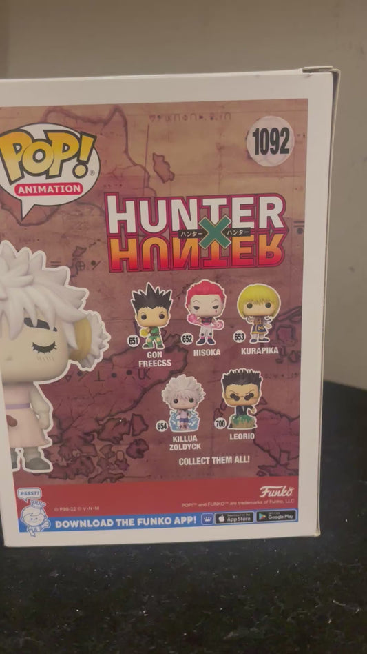 Gambee HunterXHunter Komugi Ryan Bartley signed funko POP COA duel