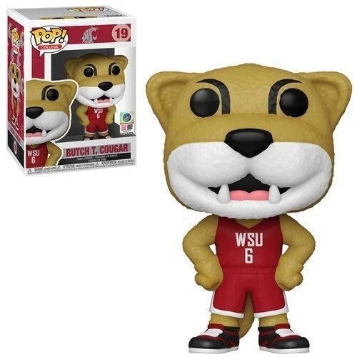 NCAA Mascots: WSU Butch T Cougar Funko Pop! Vinyl figure sports