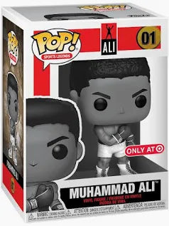 Muhammad Ali b&w exclusive Funko Pop! Vinyl figure sports
