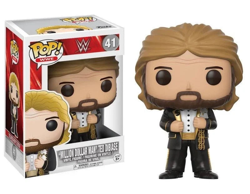 WWE - Million Dollar Man Ted Dibiase #41 - Funko Pop! Vinyl Figure (Sports)