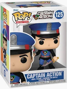 Captain Action retro toys 125 Funko Pop! Vinyl Figure