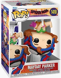 Marvel across the Spiderverse Mayday Parker 1410 Funko Pop! Vinyl figure