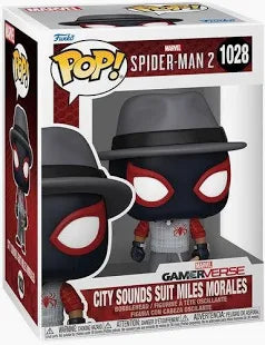 Marvel Spider-Man 2 - City Sounds Suit Miles Morales 1028 Funko Pop! Vinyl Figure