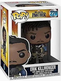 Black Panther Erik Killmonger #278 Funko Pop! Vinyl  figure marvel