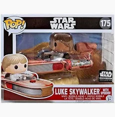 Star Wars Luke Skywalker with Speeder 175 Funko Pop movie moments