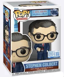 Late Show W/Stephen Colbert- Stephen Colbert 1892 Funko Pop! Vinyl figure icons