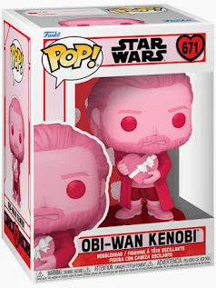 Star Wars - Obi-wan Kenobi #671 (Valentine's Day) - Funko Pop Vinyl Figure
