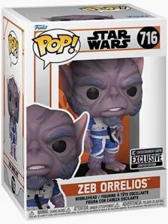 Star Wars: The Mandalorian - Zeb Orrelios #716 Exclusive Funko Pop Vinyl Figure
